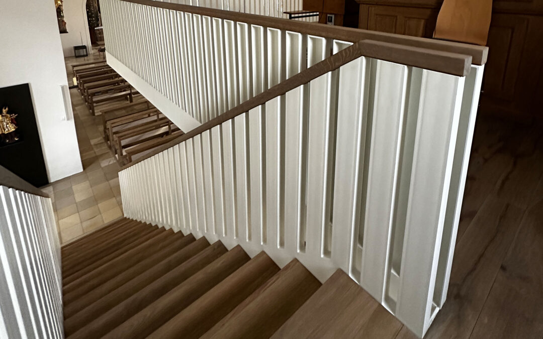 Empore Pfingstreiterkirche St. Nikolaus Steinbühl